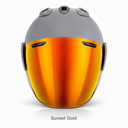 BikerZoneZ HeritageCruise™ 3/4 Open Face Helmet