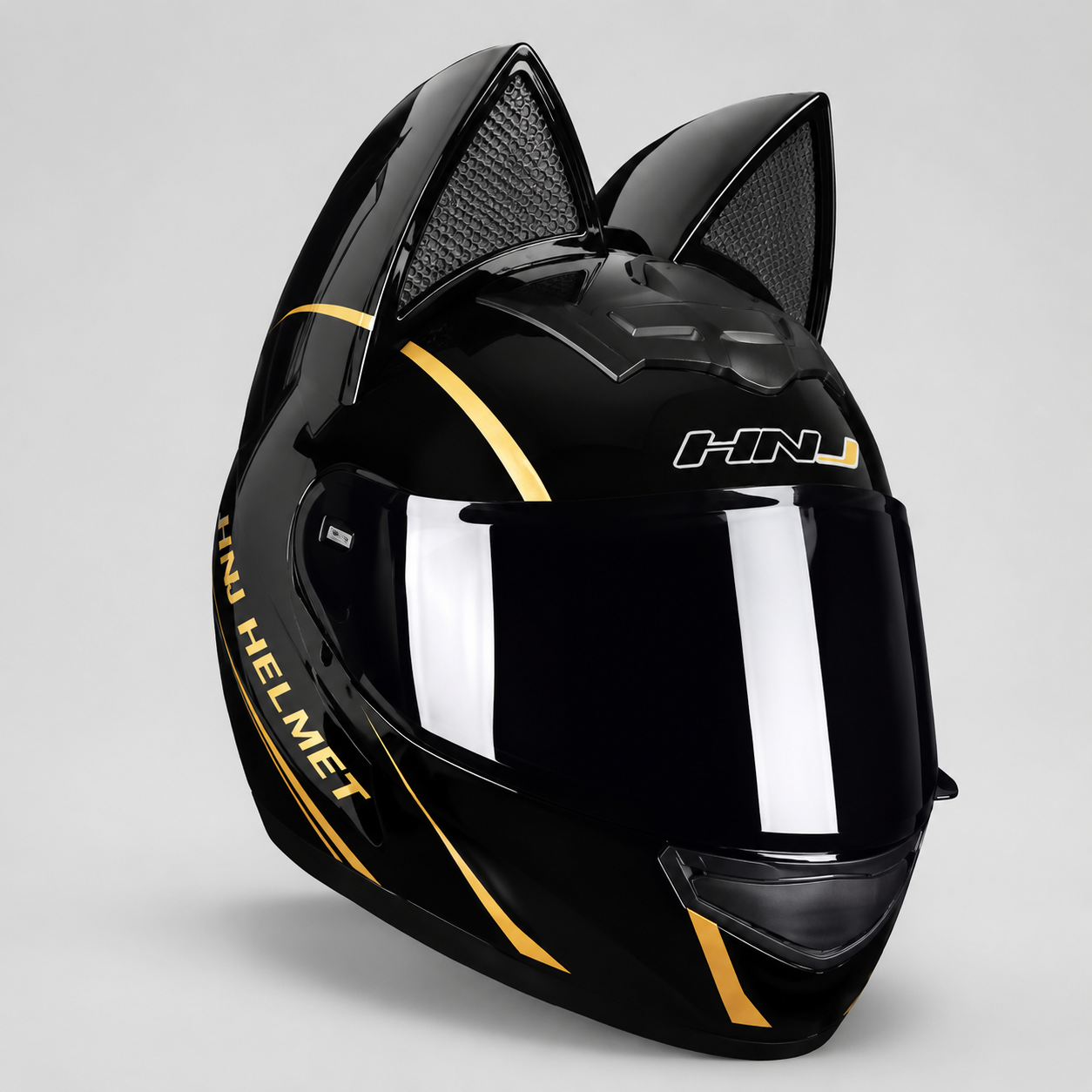 BikerZoneZ MotoCat™ Full Face Helmet