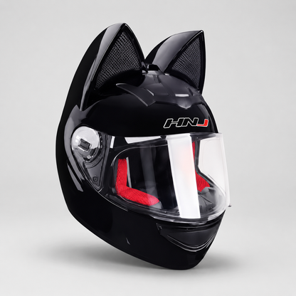 BikerZoneZ MotoCat™ Full Face Helmet