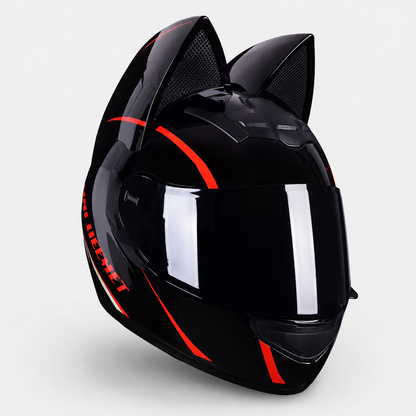 BikerZoneZ MotoCat™ Full Face Helmet
