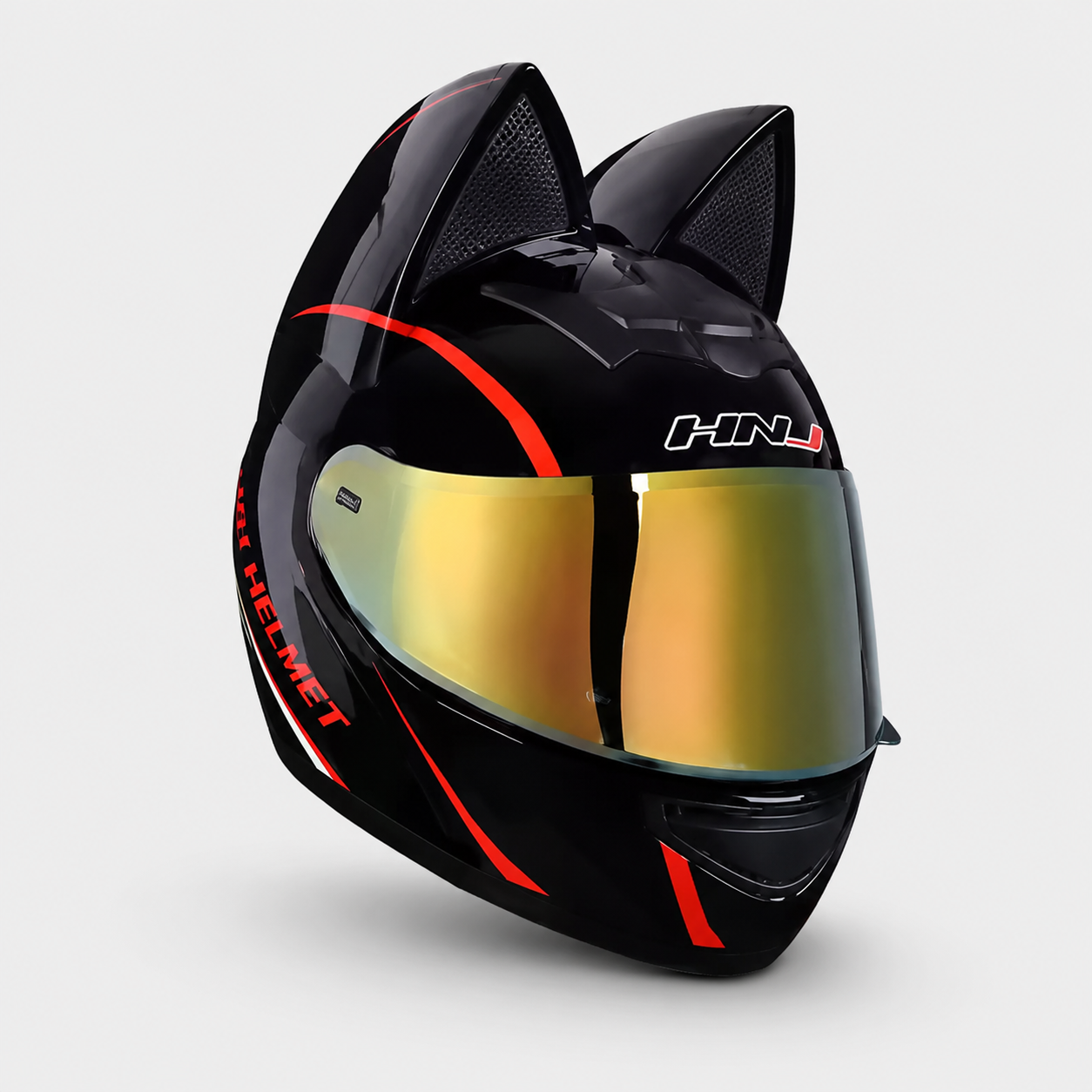 BikerZoneZ MotoCat™ Full Face Helmet