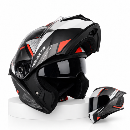 BikerZoneZ AeroFlip™ Modular Full Face Helmet
