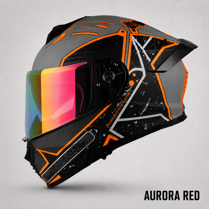 BikerZoneZ AeroFlip™ Modular Full Face Helmet