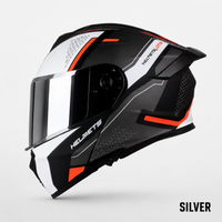 Black white orange