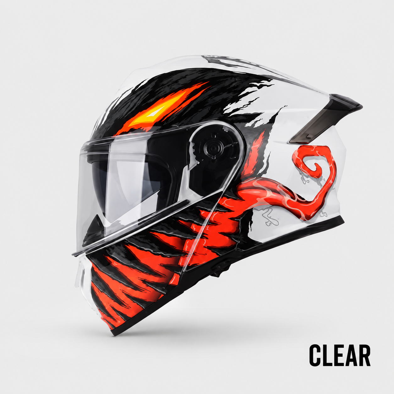 BikerZoneZ AeroFlip™ Modular Full Face Helmet
