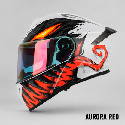 BikerZoneZ AeroFlip™ Modular Full Face Helmet