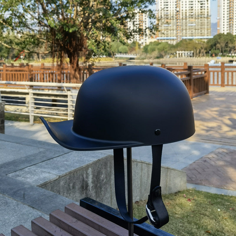 Retro 90s Half Helmet – Vintage Street Rider Style