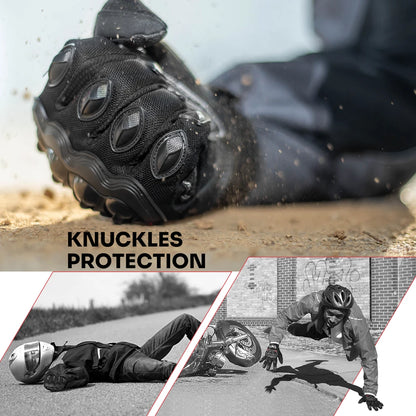Gloves Summer Riding Hard Knuckle Touchscreen Gloves