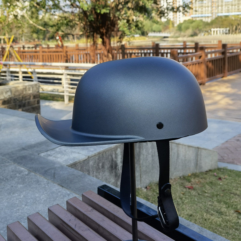 Retro 90s Half Helmet – Vintage Street Rider Style