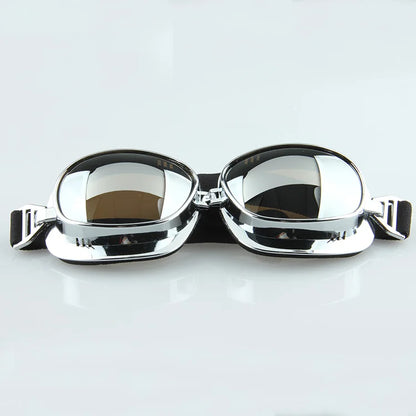 Motorcycle Goggles Vintage Windproof UV Protection for Harley