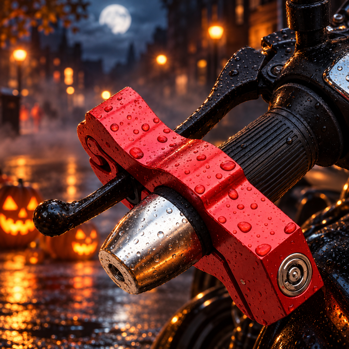 LockMaster Handlebar Lock Halloween