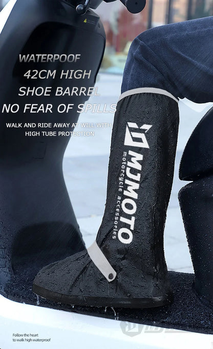 Motorcycle Shoe Cover Non-Slip Waterproof For Rainy Day