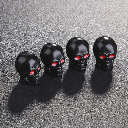 ABS Skull Valve Stem Caps
