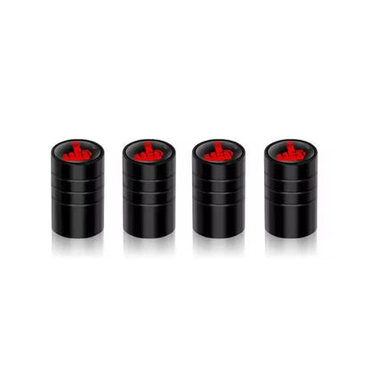 4PCS Aluminium Valve Stem Caps