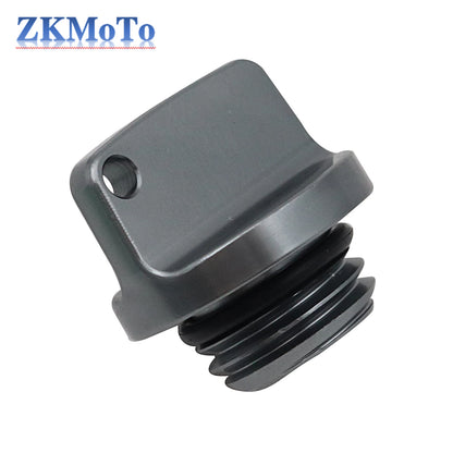 Motorcycle Crankcase Cap CNC Engine Oil Filler Screw Cover