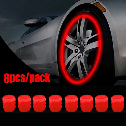 Luminous Valve Stem Caps Dustproof