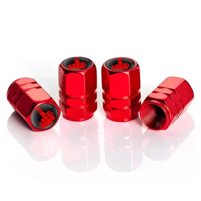 4PCS Aluminium Valve Stem Caps