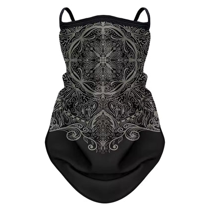 Retro Biker Face Mask – Breathable, Windproof & Anti-UV