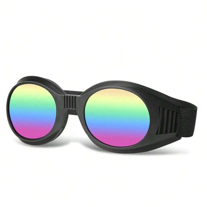 Motorcycle Leather Retro Goggles