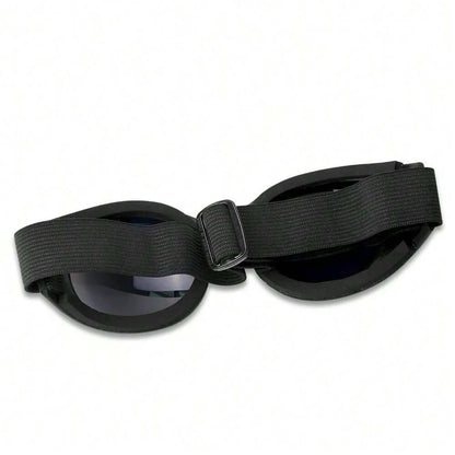 Motorcycle Leather Retro Goggles