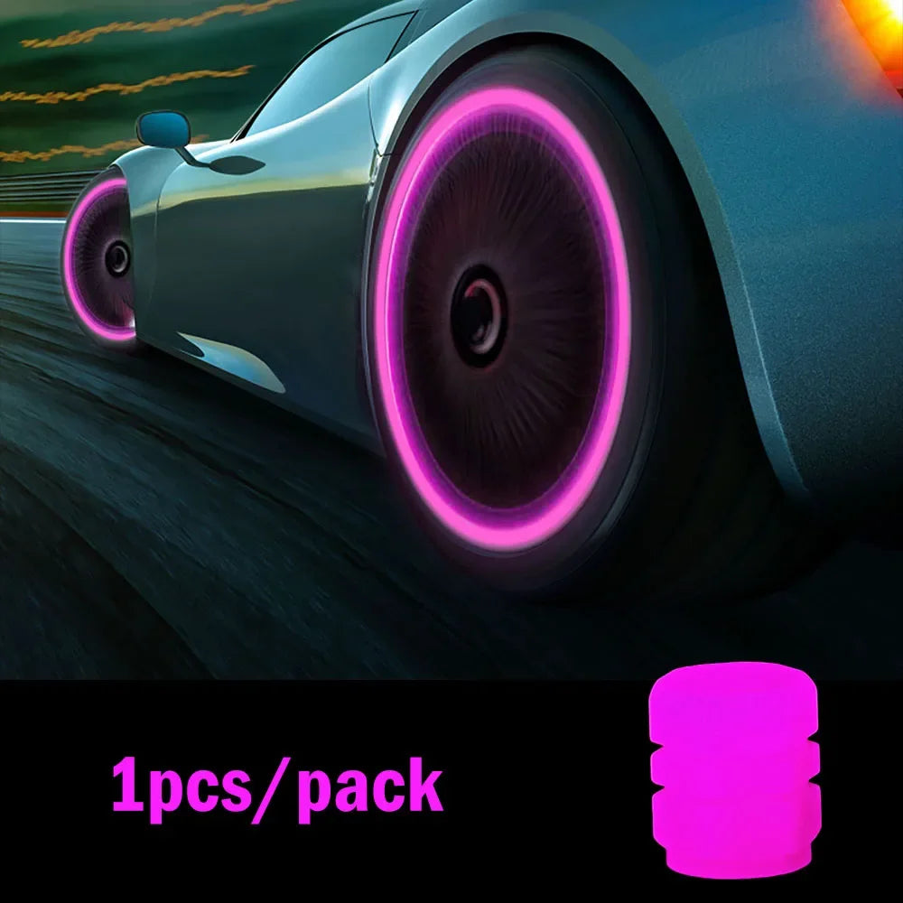 Luminous Valve Stem Caps Dustproof