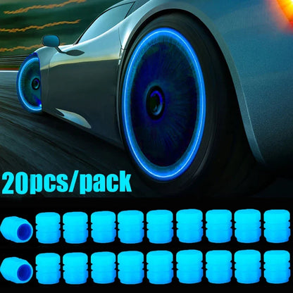 Luminous Valve Stem Caps Dustproof