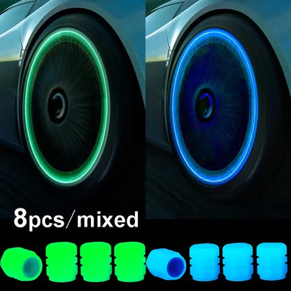 Luminous Valve Stem Caps Dustproof