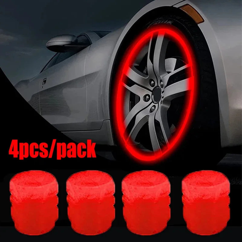 Luminous Valve Stem Caps Dustproof