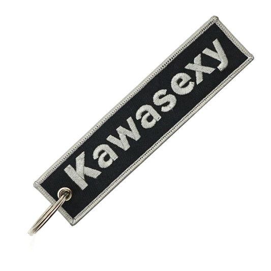 Sportbike Rider Motorcycle Keychain