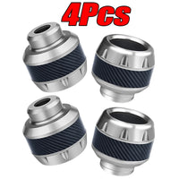4Pcs Silver A