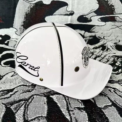 Retro 90s Half Helmet – Vintage Street Rider Style