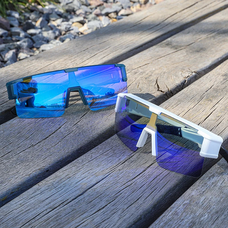 WEST BIKING Cycling Glasses Photochromic UV400 Protection