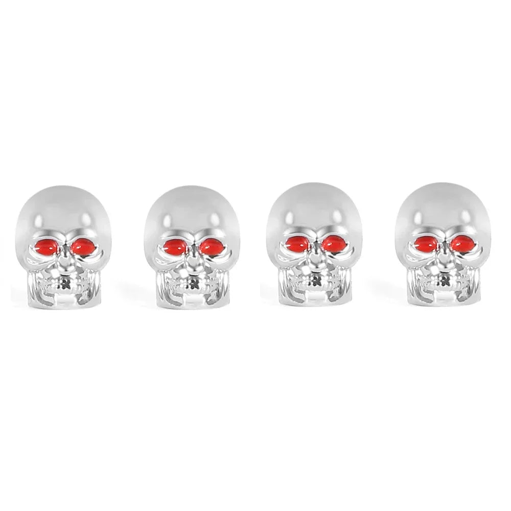 ABS Skull Valve Stem Caps