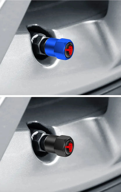 4PCS Aluminium Valve Stem Caps