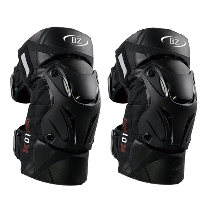 BikerZoneZ Protective Motorbike Knee Pads