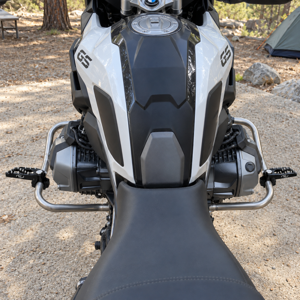 BikerZoneZ™ Adjustable Highway Foot Pegs