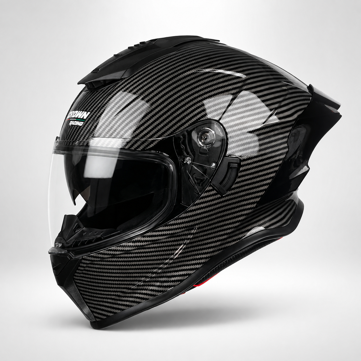 Crown Racing™ Full Face Motorcycle Helmet - DOT Certified