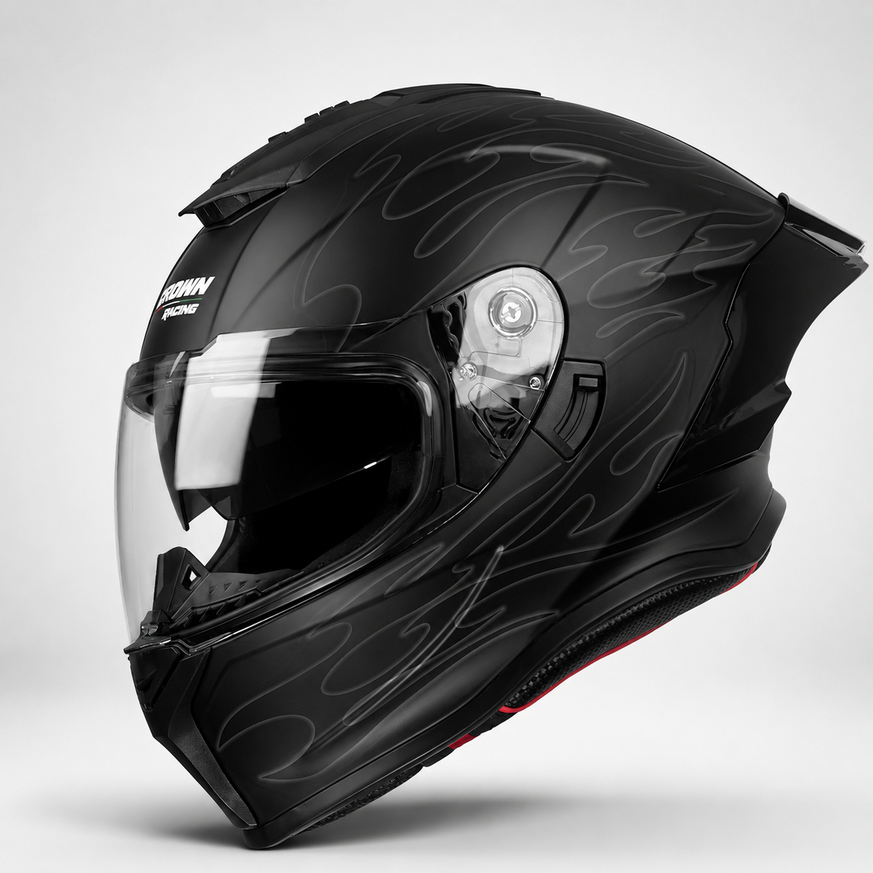 Crown Racing™ Full Face Motorcycle Helmet - DOT Certified