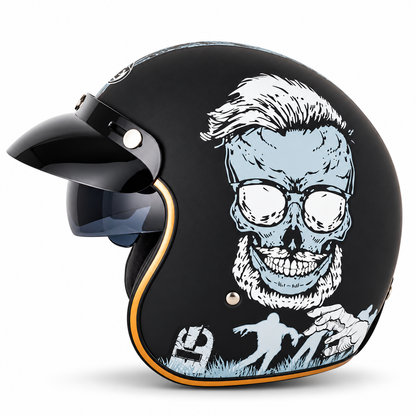 The Rogue Open Face Helmet - DOT & ECE Approved