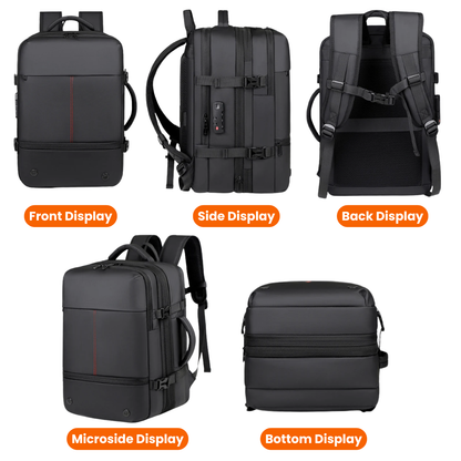 BikerZoneZ Premium Vacuum Compression Outdoor Backpack