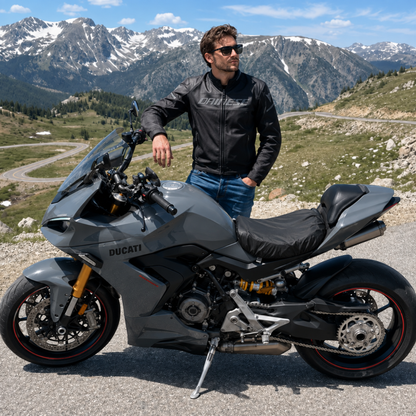 BikerZoneZ HexFlow Rain Cover