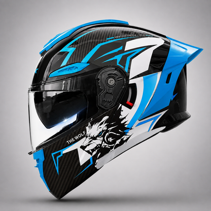 BikerZoneZ™ Apex Flip-Up Motorcycle Helmet