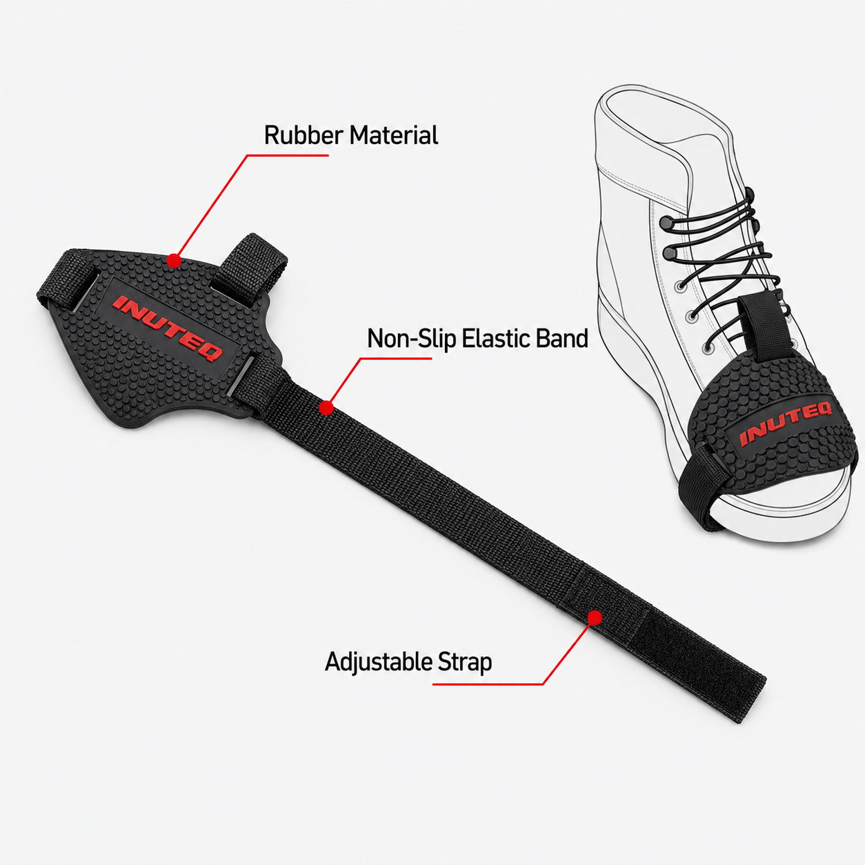 BikerZonez Motorcycle Shift Pad