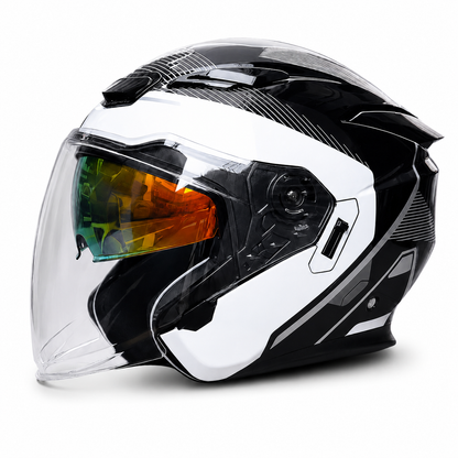 BikerZoneZ™ Sport Street Helmet - DOT Certified