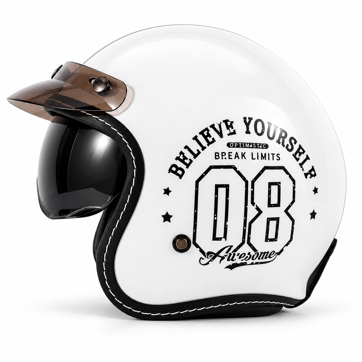 The Freedom Openface Helmet - DOT & ECE Approved