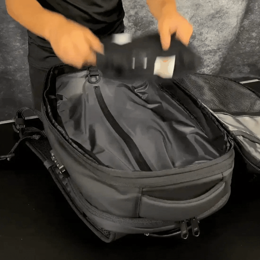 Ultimate Biker Backpack - Expandable & Vacuum Compression Pack for Riders