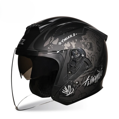 Shadow Rider Open Face Helmet - DOT Certified